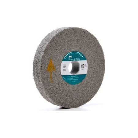 3M Scotch-Brite EXL Deburring Wheel 6 x 1 x 1 Silicon Carbide 9S FIN 7000000737